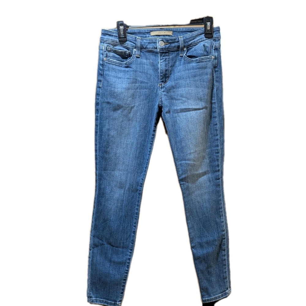 Joe's Jeans Solid Blue Denim Size 29 (8 US) Length 36"‎ Inseem 26"